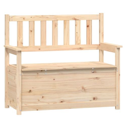 Banc 112,5x51,5x96,5 cm Bois de pin massif - Photo n°2; ?>