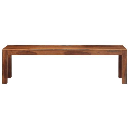 Banc 160 cm bois d'acacia massif - Photo n°2; ?>