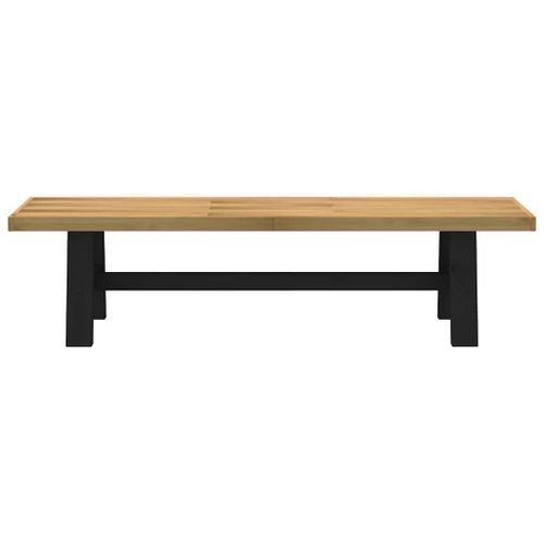 Banc à manger NOAIN pieds en forme de A 180x40x45 cm massif pin - Photo n°3; ?>