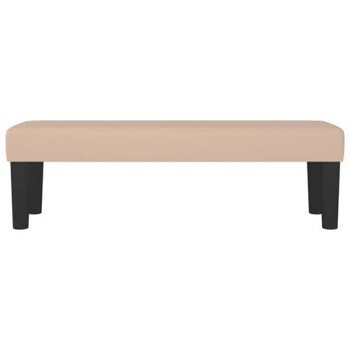 Banc Cappuccino 100x30x30 cm Similicuir - Photo n°3; ?>