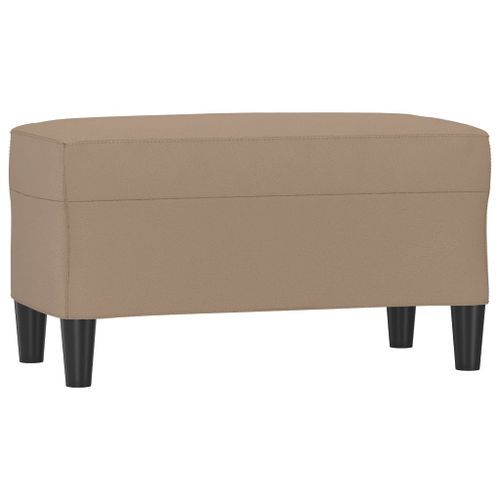 Banc Cappuccino 70x35x41 cm Similicuir - Photo n°2; ?>