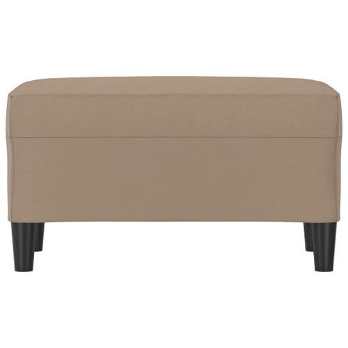 Banc Cappuccino 70x35x41 cm Similicuir - Photo n°3; ?>