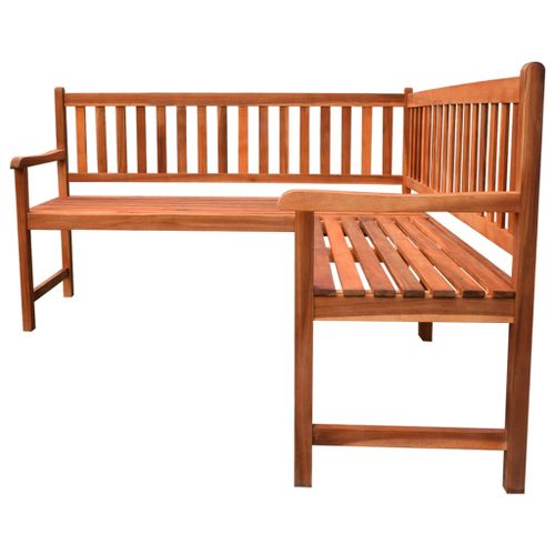 Banc d'angle de jardin avec coussins 150cm Bois d'acacia massif 11 - Photo n°3; ?>