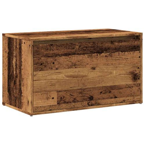 Banc d'entrée 80x40x45 cm vieux bois bois d'ingénierie - Photo n°2; ?>