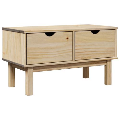 Banc de couloir OTTA 80x40x45 cm bois de pin massif - Photo n°2; ?>