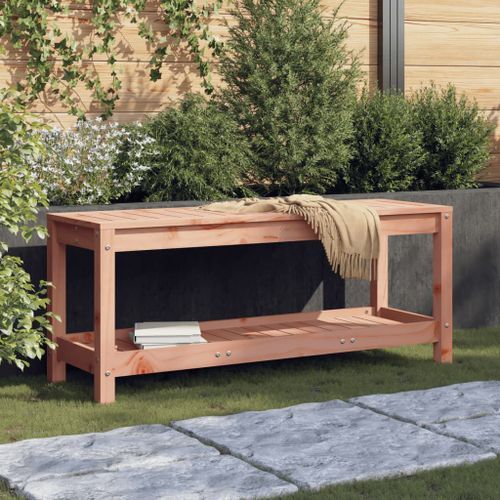 Banc de jardin 108x35x45 cm bois massif Douglas - Photo n°2; ?>