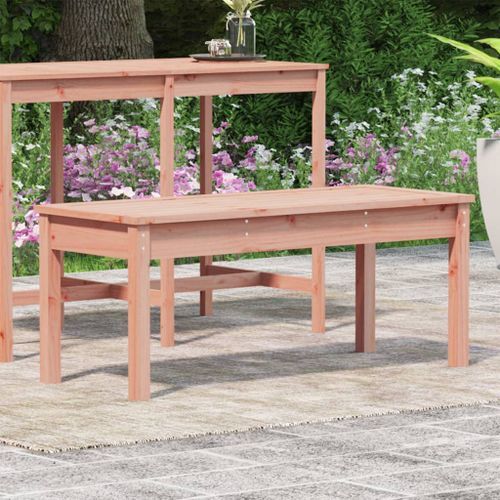 Banc de jardin 109x44x45 cm bois massif de douglas - Photo n°3; ?>