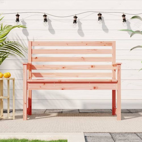 Banc de jardin 109x48x91,5 cm bois massif de douglas - Photo n°2; ?>