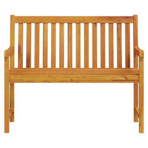 Banc de jardin 110 cm Bois d'acacia solide - Photo n°3; ?>