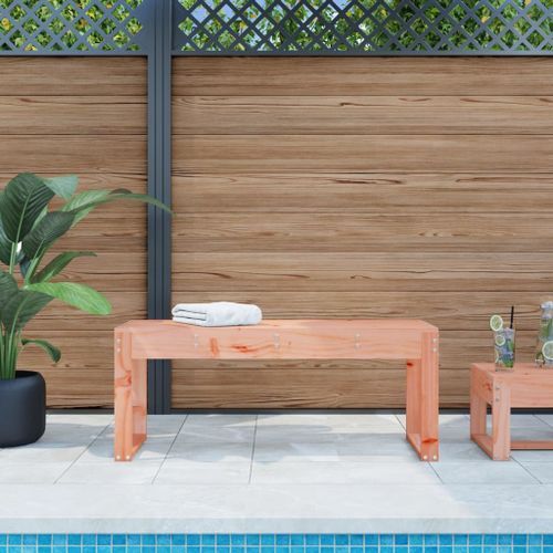 Banc de jardin 110x38x45 cm bois massif de douglas - Photo n°2; ?>