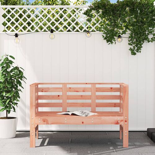 Banc de jardin 111,5x53x71 cm bois massif de douglas - Photo n°3; ?>