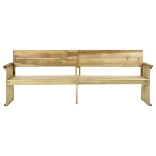 Banc de jardin 233 cm Bois de pin imprégné - Photo n°2; ?>