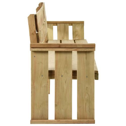 Banc de jardin 233 cm Bois de pin imprégné - Photo n°3; ?>