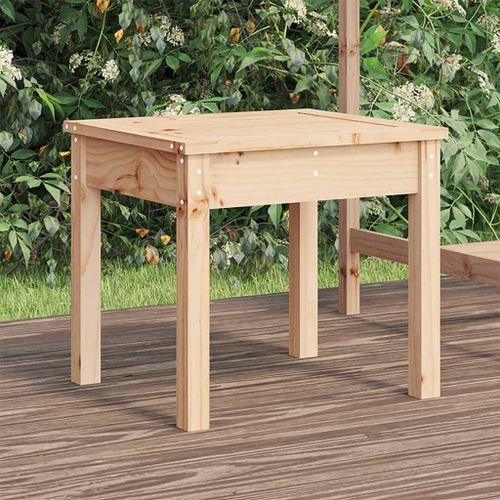 Banc de jardin 50x44x45 cm bois massif de pin - Photo n°2; ?>