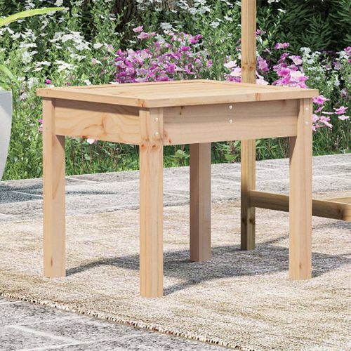 Banc de jardin 50x44x45 cm bois massif de pin - Photo n°3; ?>