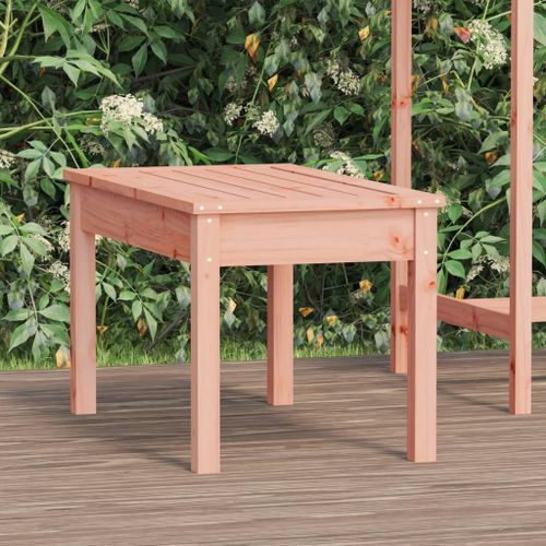 Banc de jardin 80x44x45 cm bois massif de douglas - Photo n°2; ?>