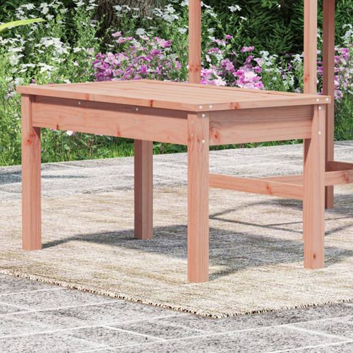 Banc de jardin 80x44x45 cm bois massif de douglas - Photo n°3; ?>