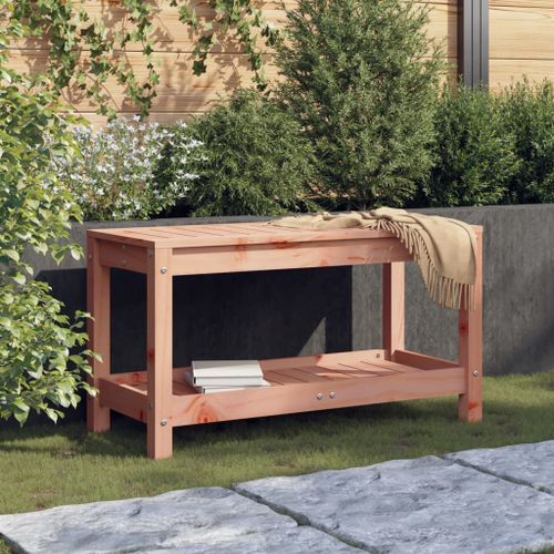 Banc de jardin 82,5x35x45 cm bois massif Douglas - Photo n°2; ?>