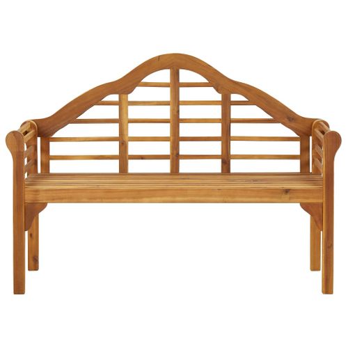 Banc de jardin avec coussin 135 cm Bois d'acacia massif 21 - Photo n°3; ?>