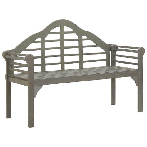Banc De Jardin Avec Coussin 135 Cm Bois D'acacia Massif Gris 17 20 Banc de jardin avec coussin 135 cm Bois d'acacia massif Gris 17 - Photo n°2; ?>