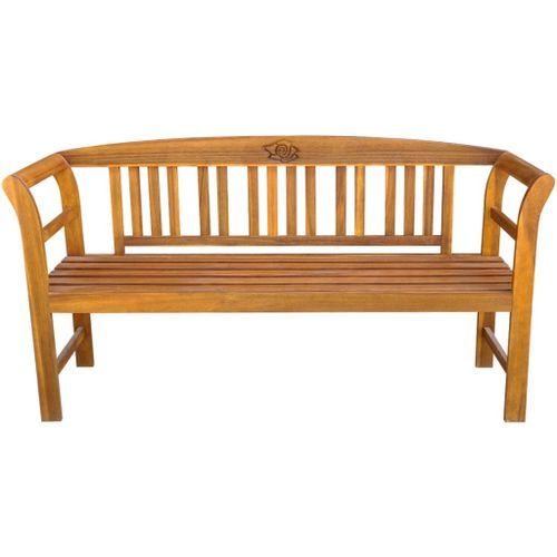 Banc de jardin avec coussin 157 cm Bois d'acacia massif 26 - Photo n°3; ?>