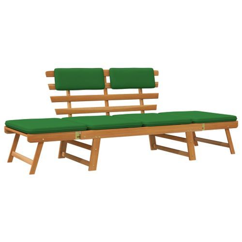 Banc De Jardin Avec Coussins 2-en-1 190 Cm Bois Solide D'acacia 3 18 Banc de jardin avec coussins 2-en-1 190 cm Bois solide d'acacia 3 - Photo n°2; ?>