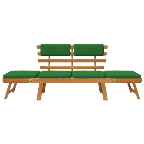 Banc De Jardin Avec Coussins 2-en-1 190 Cm Bois Solide D'acacia 3 19 Banc de jardin avec coussins 2-en-1 190 cm Bois solide d'acacia 3 - Photo n°3; ?>