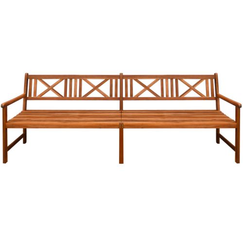 Banc De Jardin Avec Coussins 240 Cm Bois Solide D'acacia 8 19 Banc de jardin avec coussins 240 cm Bois solide d'acacia 8 - Photo n°3; ?>