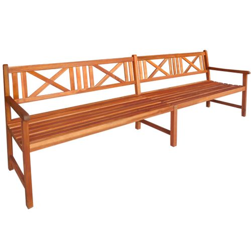 Banc de jardin avec coussins 240 cm Bois solide d'acacia - Photo n°2; ?>
