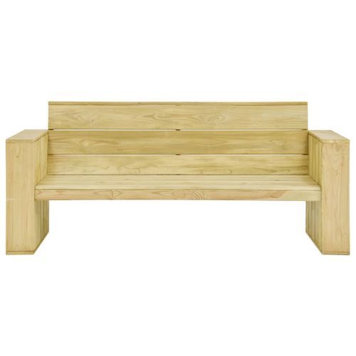 Banc De Jardin Avec Coussins Crème 179 Cm Pin Imprégné 12 Banc de jardin avec coussins crème 179 cm Pin imprégné - Photo n°2; ?>