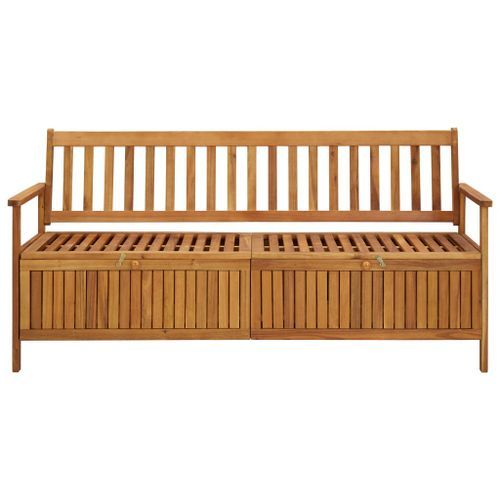 Banc De Rangement De Jardin 170 Cm Bois D'acacia Solide 18 Banc de rangement de jardin 170 cm Bois d'acacia solide - Photo n°2; ?>