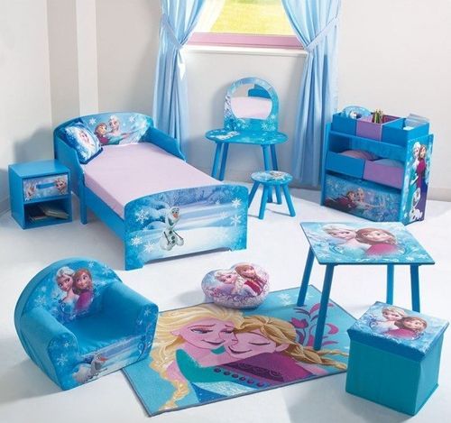 Banc de rangement pliable Reine des neiges Disney - Photo n°3; ?>