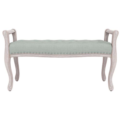 Banc Gris clair 110x45x60 cm Velours - Photo n°3; ?>