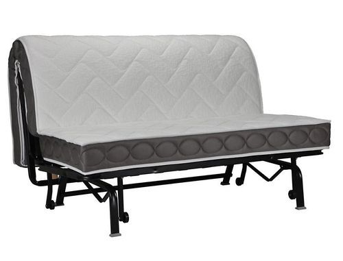 Banquette BZ tissu matelas Sofaconfort 12 cm Brioca - Photo n°3; ?>