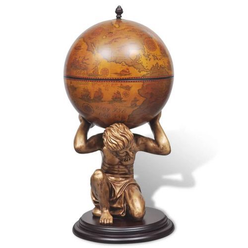 Bar sous forme de globe Atlas 42 x 42 x 85 cm - Photo n°3; ?>