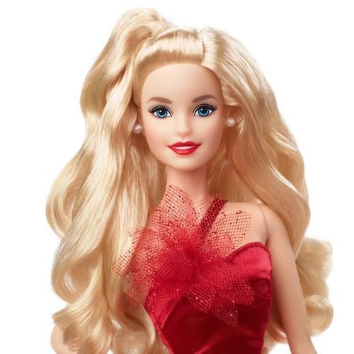 Barbie - Barbie Joyeux Noël Blonde - Poupée - 6 ans et + - Photo n°2; ?>