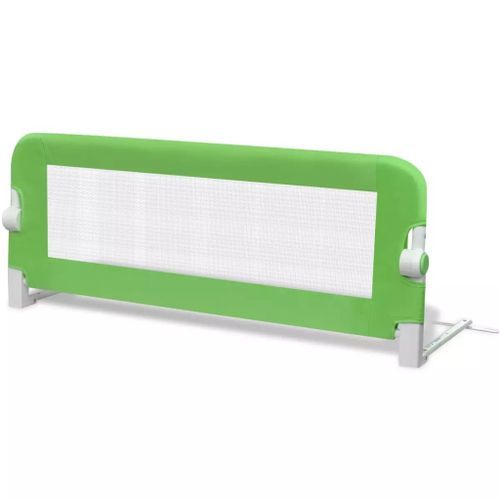 Barrière de lit pour enfants 102 x 42 cm Vert - Photo n°2; ?>