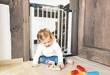 Barrière de sécurité bébé métal laqué blanc Baby Lock Comfort - Photo n°2; ?>