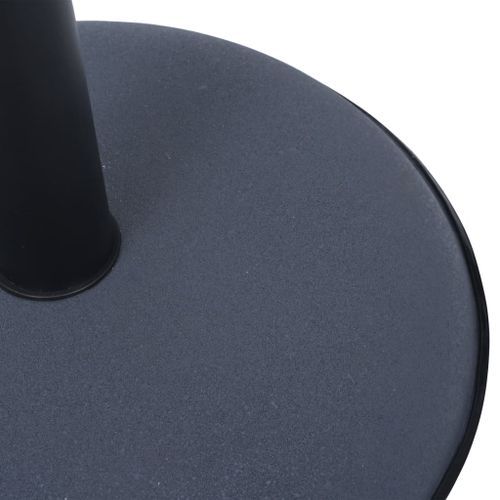 Base de parasol 30 kg Gris foncé Acier et béton - Photo n°2; ?>