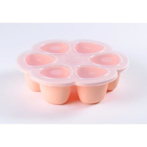 BEABA Multiportions silicone 6x150 ml pink - Photo n°2; ?>