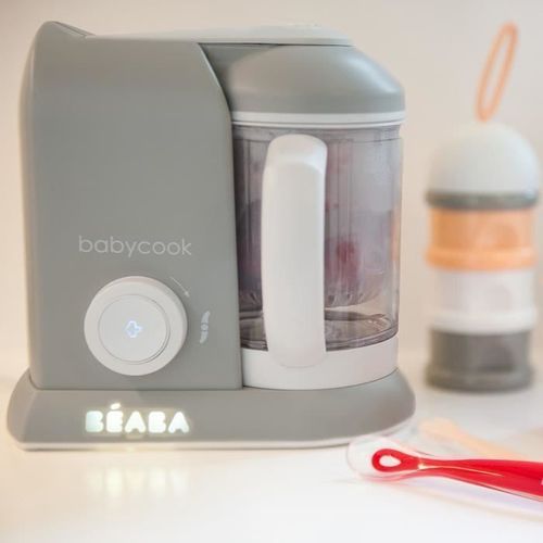 BEABA Robot cuisine bébé 4 en 1 Babycook Solo - Gris - Photo n°3; ?>