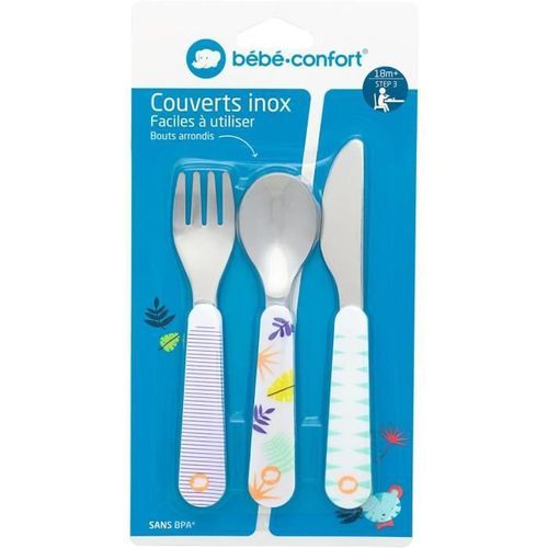 BEBE CONFORT3 COUVERTS METAL - JUNGLE VIBES - Photo n°2; ?>