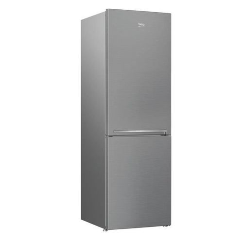BEKO RCHE365K30XBN - Réfrigérateur combiné pose-libre 334L (233+101L) - Froid ventilé - L59,5x H184,5cm - Métal brossé - Photo n°3; ?>