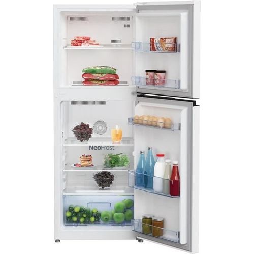 BEKO RDNT231I30WN - Réfrigérateur double porte pose libre 210L (142+68L) - Froid ventilé - L54x H145cm - Blanc - Photo n°2; ?>