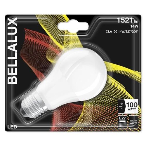 BELLALUX Lot de 6 Ampoules LED Standard verre dépoli 14W=100 E27 chaud - Photo n°2; ?>