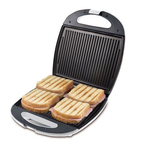 BEPER 90620 Machine a sandwish Toast & Grill - 1300 W - Blanc - Photo n°3; ?>