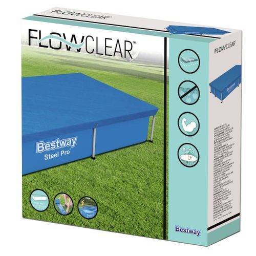 Bestway Couverture de piscine Flowclear 221x150 cm - Photo n°3; ?>