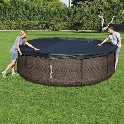 Bestway Couverture de piscine Flowclear 366 cm - Photo n°3; ?>