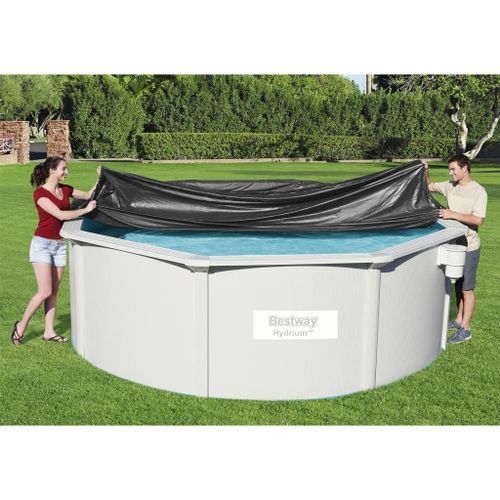 Bestway Couverture de piscine Flowclear 396 cm - Photo n°3; ?>