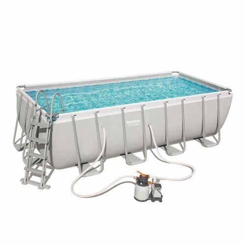 BESTWAY Kit Piscine Rectangulaire Tubulaire L4,88 X L2,44 X H1,22m- Filtre A Sable 6 BESTWAY Kit Piscine rectangulaire tubulaire L4,88 x l2,44 x H1,22m- Filtre a sable - Photo n°2; ?>